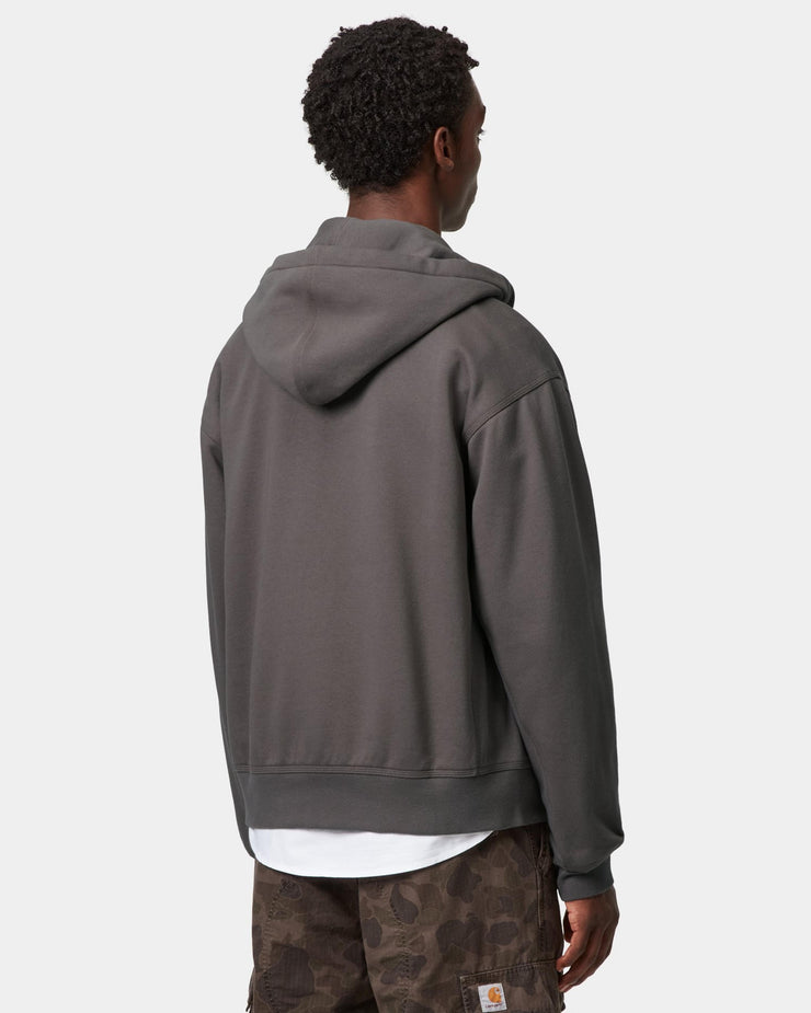 Carhartt WIP Hooded American Script Jacket - Porphyry | Carhartt WIP Jackets & Coats | JEANSTORE