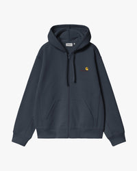 Carhartt WIP Hooded American Script Jacket - Deep Night