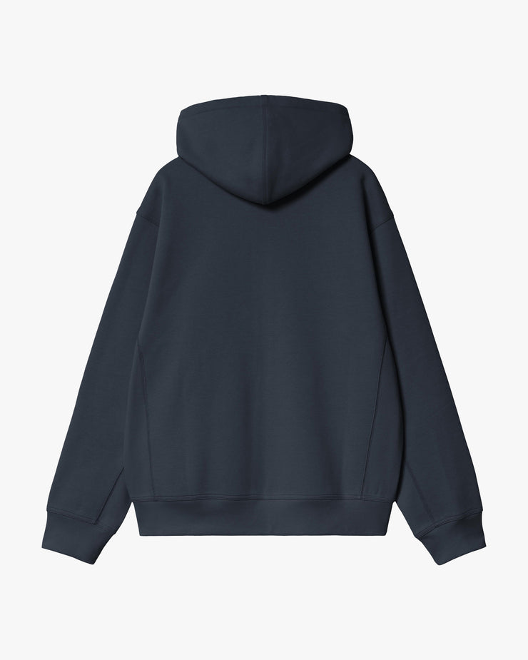 Carhartt WIP Hooded American Script Jacket - Deep Night