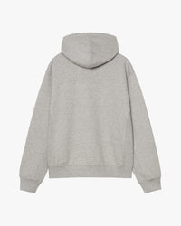 Carhartt WIP Hooded American Script Jacket - Grey Heather | Carhartt WIP Jackets & Coats | JEANSTORE