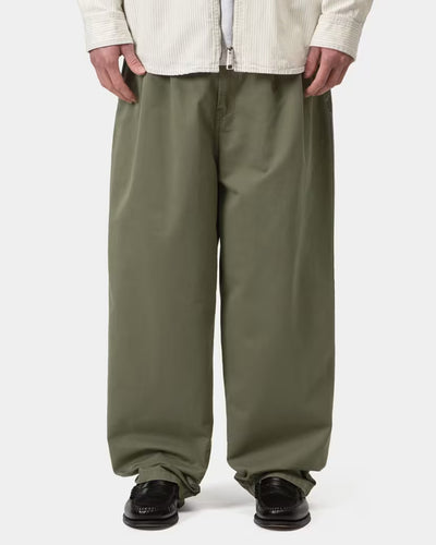 Carhartt WIP Marv Pant Loose Fit Trousers - Leaf Stone Washed