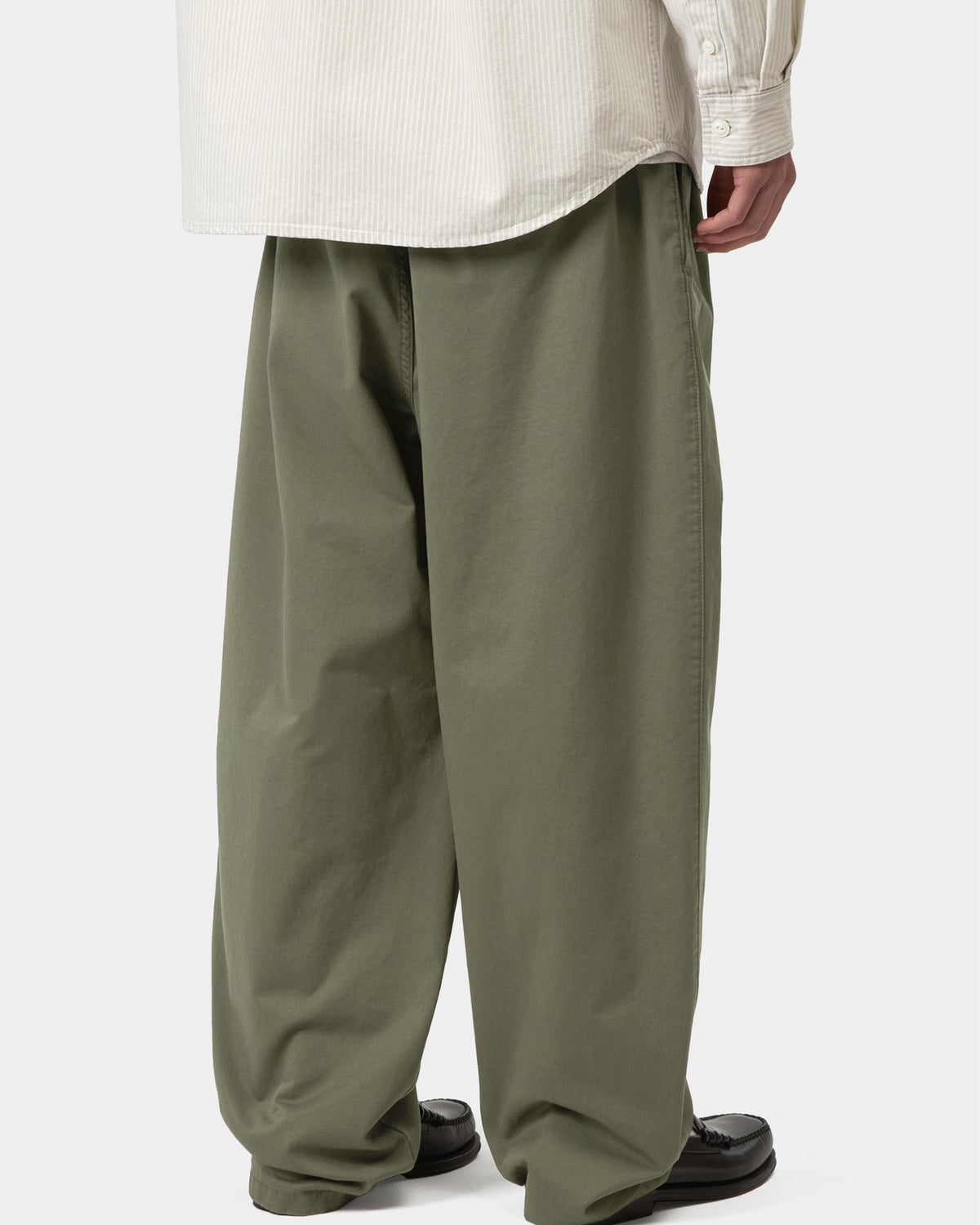 Carhartt WIP Marv Pant Loose Fit Trousers - Leaf Stone Washed