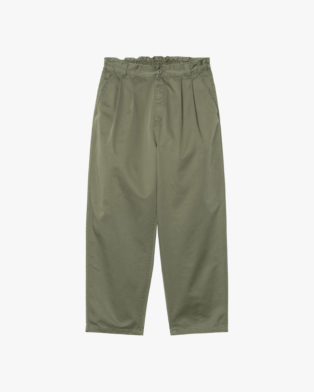 Carhartt WIP Marv Pant Loose Fit Trousers - Leaf Stone Washed