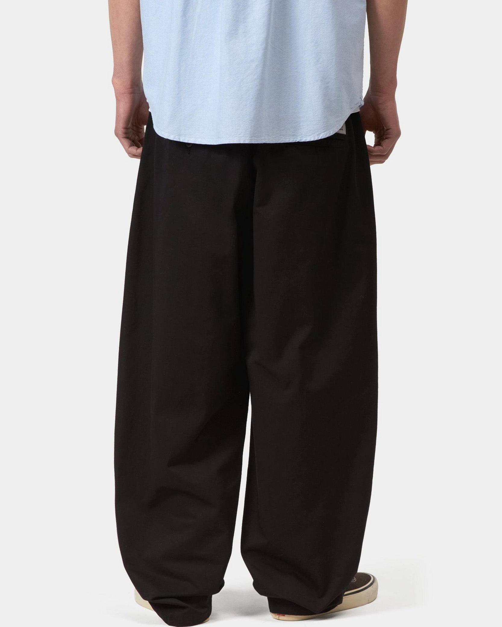 Carhartt WIP Marv Pant Loose Fit Trousers - Black Stone Washed