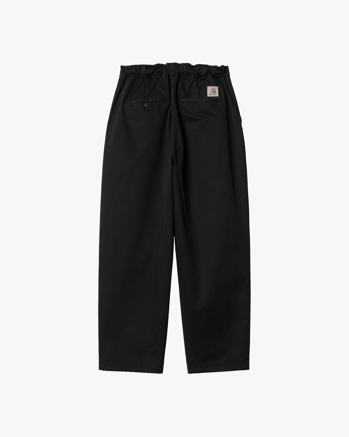 Carhartt WIP Marv Pant Loose Fit Trousers - Black Stone Washed