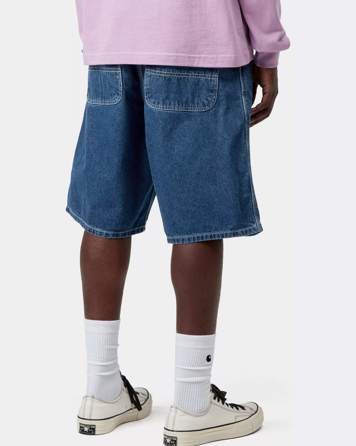 Carhartt WIP Simple Shorts - Blue Stone Washed