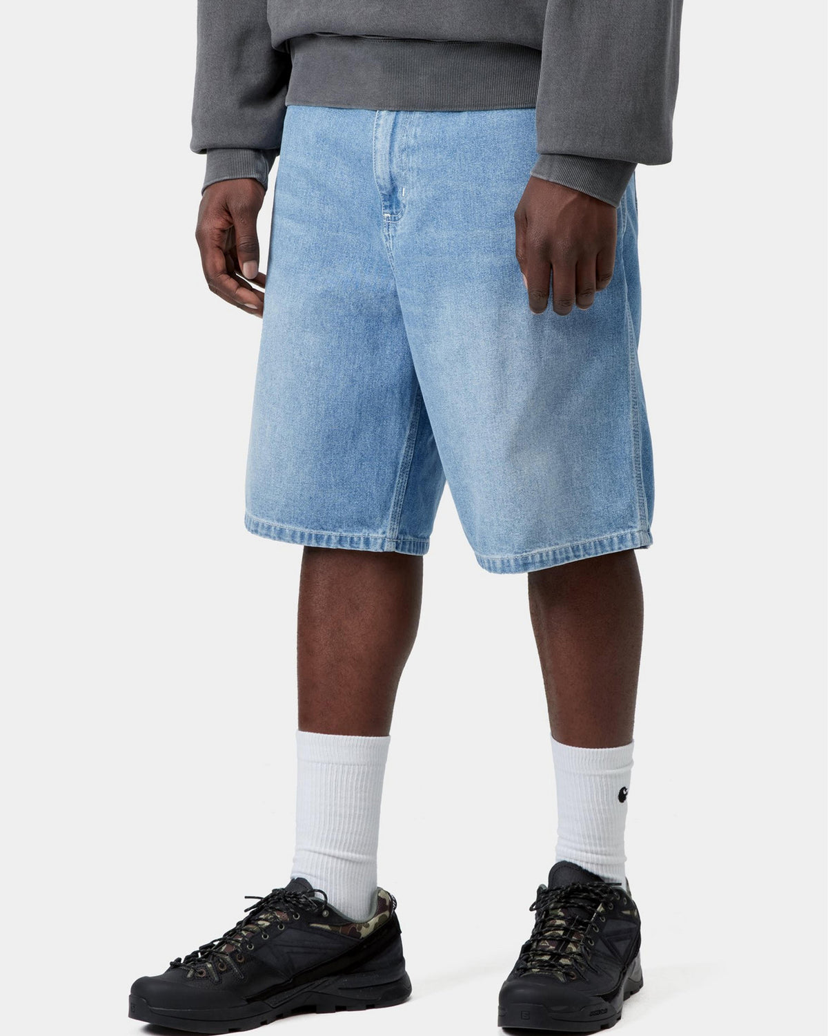 Carhartt WIP Simple Shorts - Blue Light True Washed
