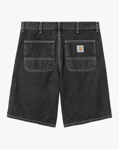 Carhartt WIP Simple Shorts - Black Heavy Stone Wash