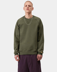 Carhartt WIP Chase Sweat - Leaf / Gold