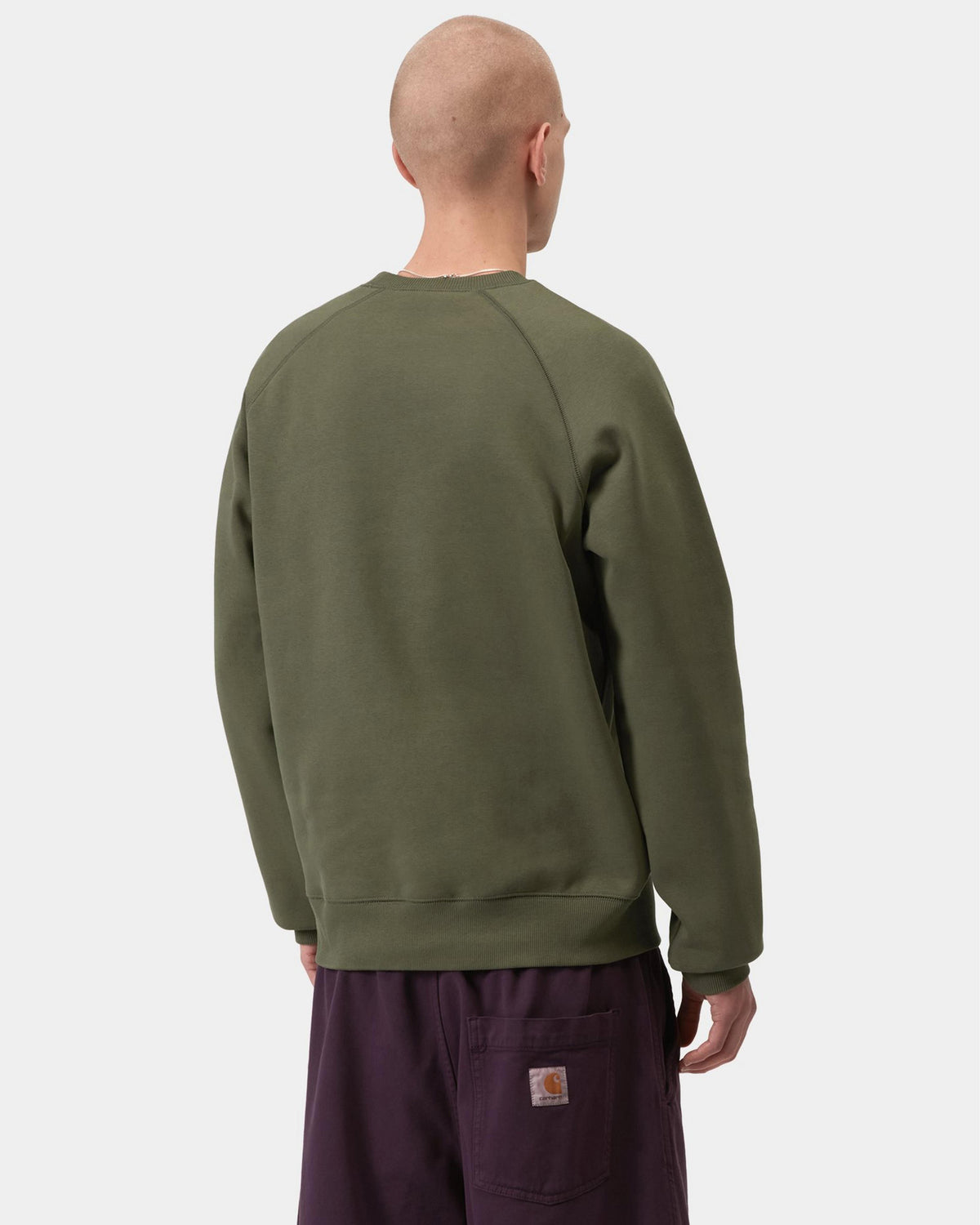 Carhartt WIP Chase Sweat - Leaf / Gold