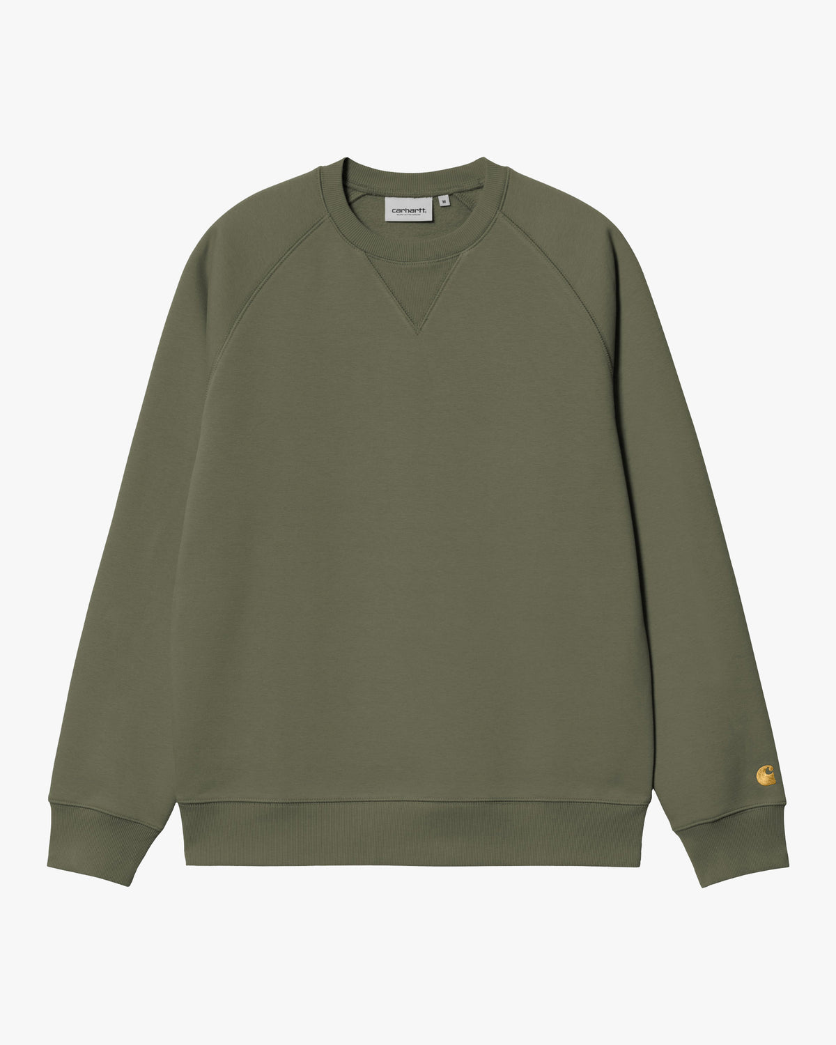 Carhartt WIP Chase Sweat - Leaf / Gold