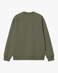 Carhartt WIP Chase Sweat - Leaf / Gold