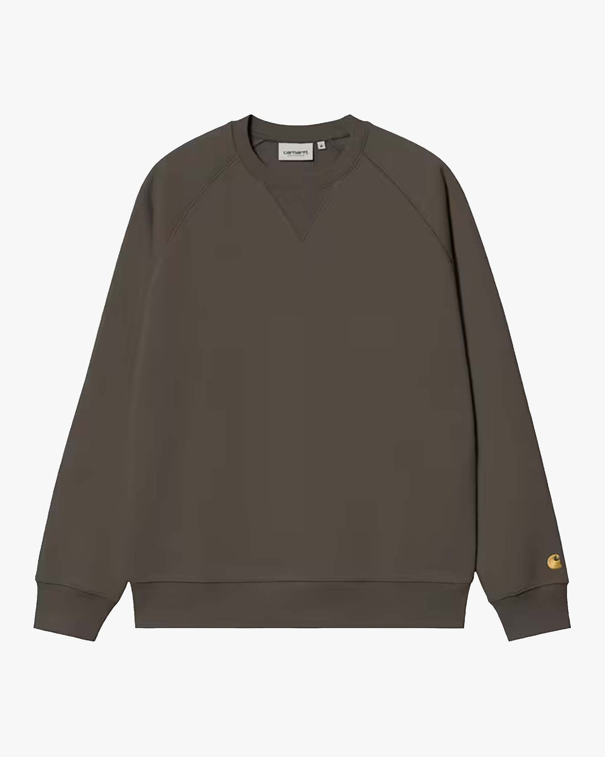 Carhartt WIP Chase Sweat - Shungite / Gold