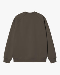 Carhartt WIP Chase Sweat - Shungite / Gold | Carhartt WIP Sweaters & Knitwear | Jeanstore