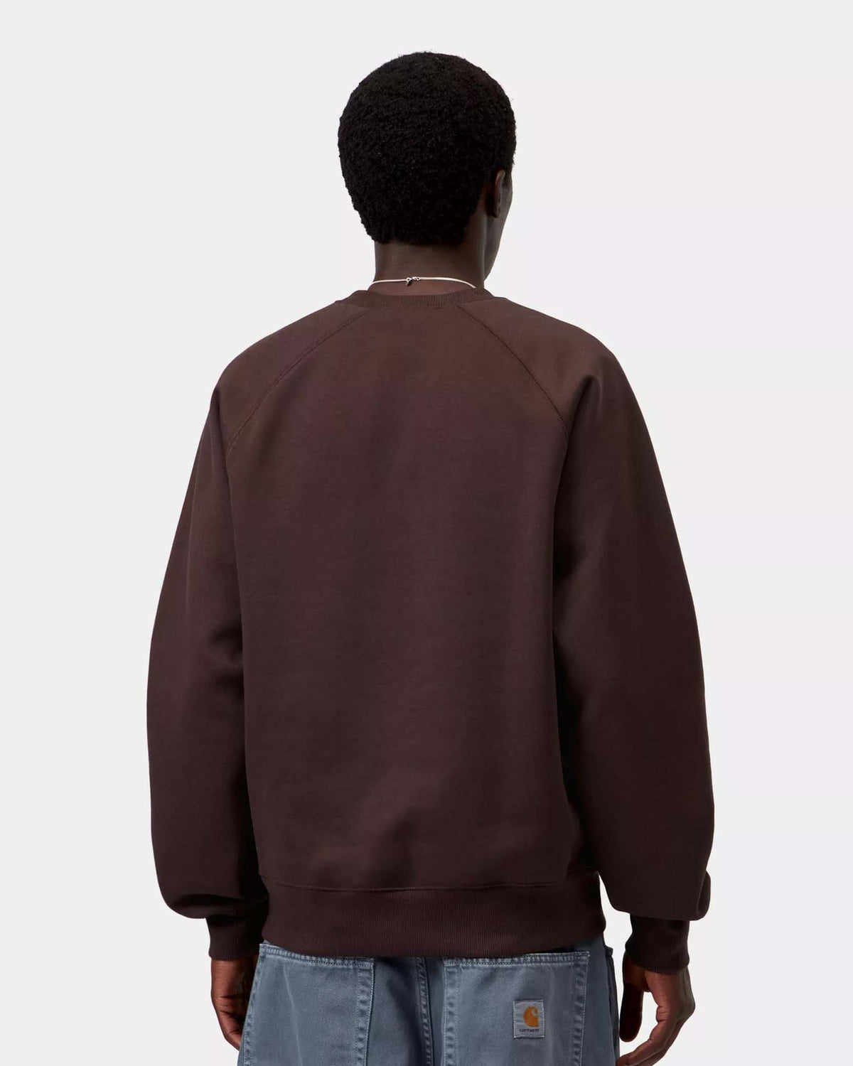 Carhartt WIP Chase Sweat - Palisander / Gold