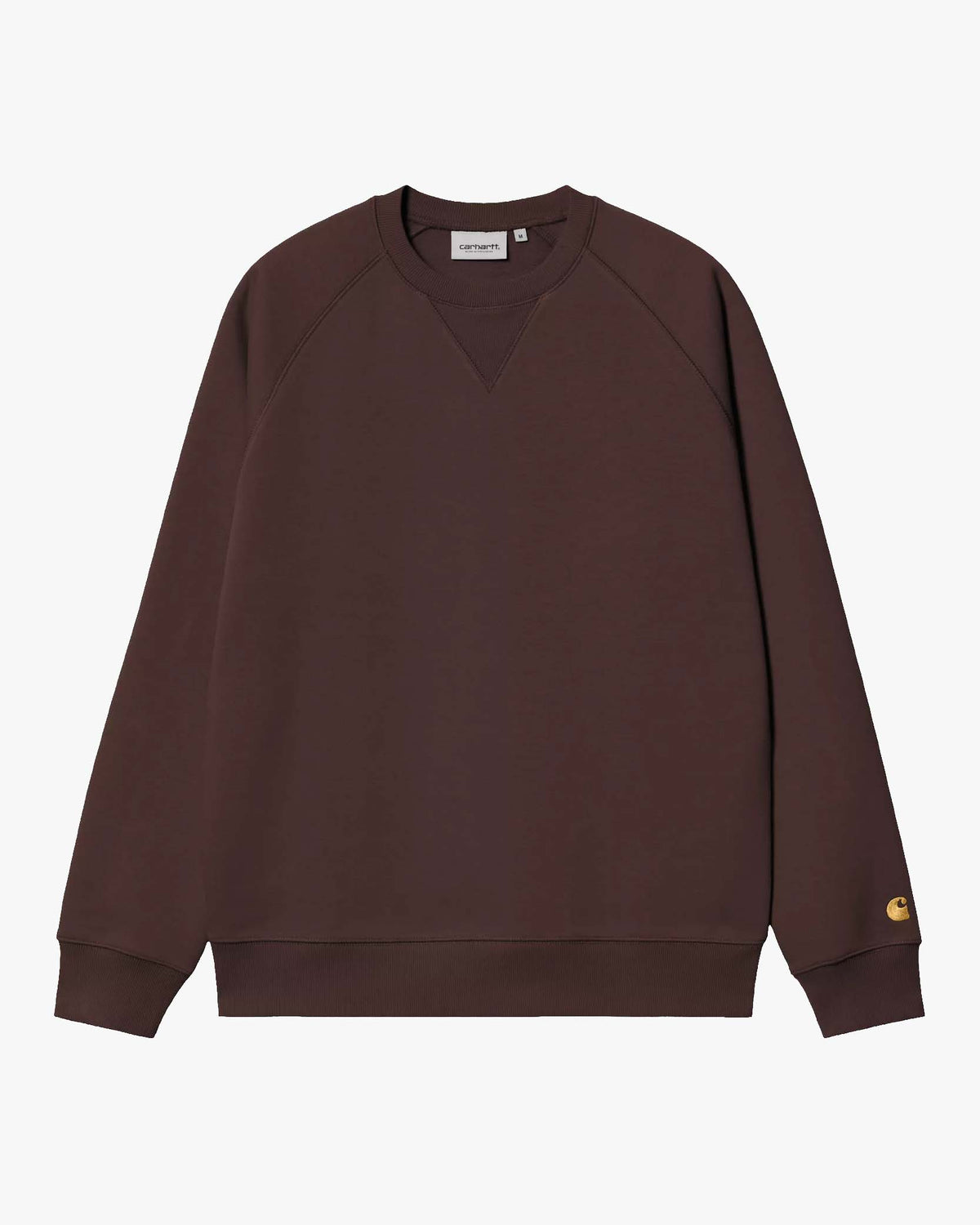 Carhartt WIP Chase Sweat - Palisander / Gold