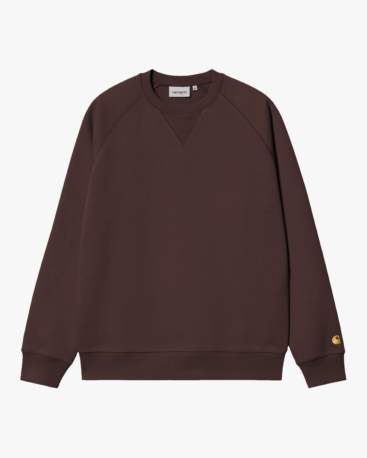 Carhartt WIP Chase Sweat - Palisander / Gold | Carhartt WIP Sweaters & Knitwear | Jeanstore