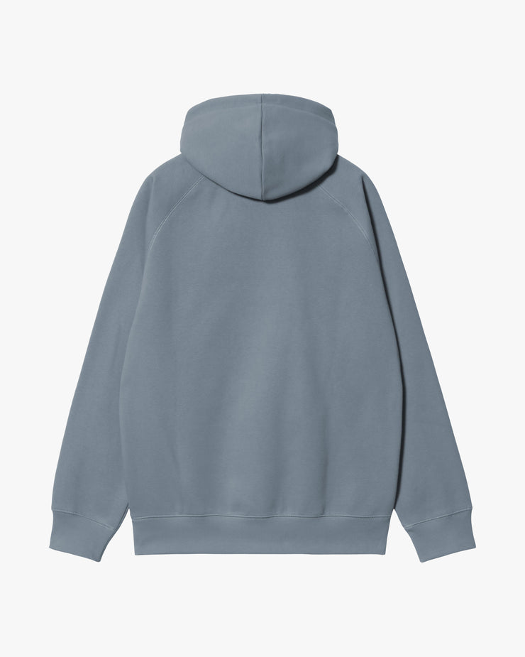 Carhartt WIP Hooded Chase Sweat - Angelite / Gold