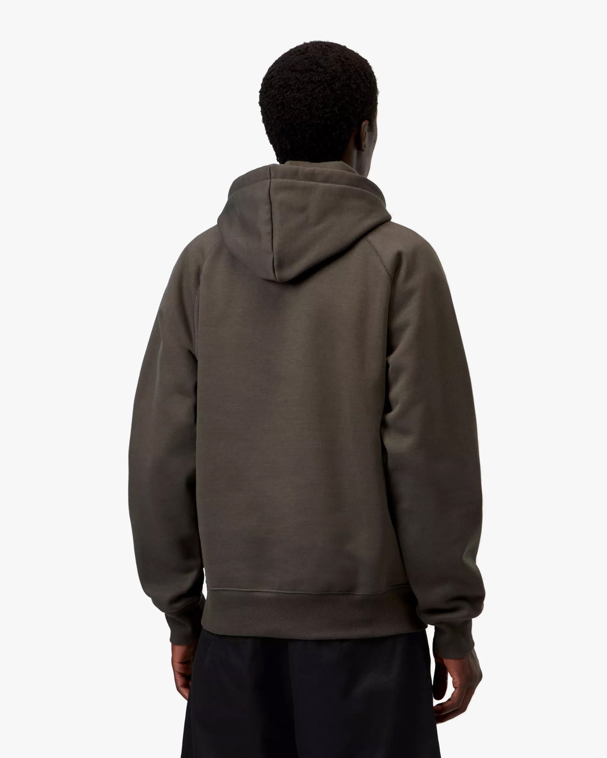 Carhartt WIP Hooded Chase Sweat - Shungite / Gold | Carhartt WIP Sweaters & Knitwear | Jeanstore