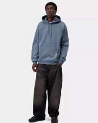 Carhartt WIP Hooded Chase Sweat - Icesheet / Gold