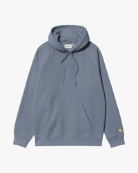 Carhartt WIP Hooded Chase Sweat - Icesheet / Gold