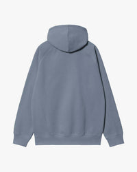Carhartt WIP Hooded Chase Sweat - Icesheet / Gold