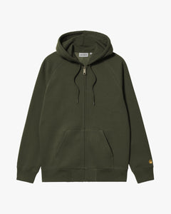 Carhartt WIP Hooded Chase Jacket - Olive / Gold