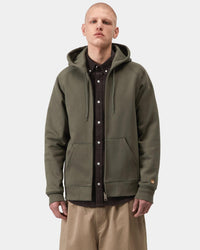 Carhartt WIP Hooded Chase Jacket - Leaf / Gold | Carhartt WIP Jackets & Coats | JEANSTORE