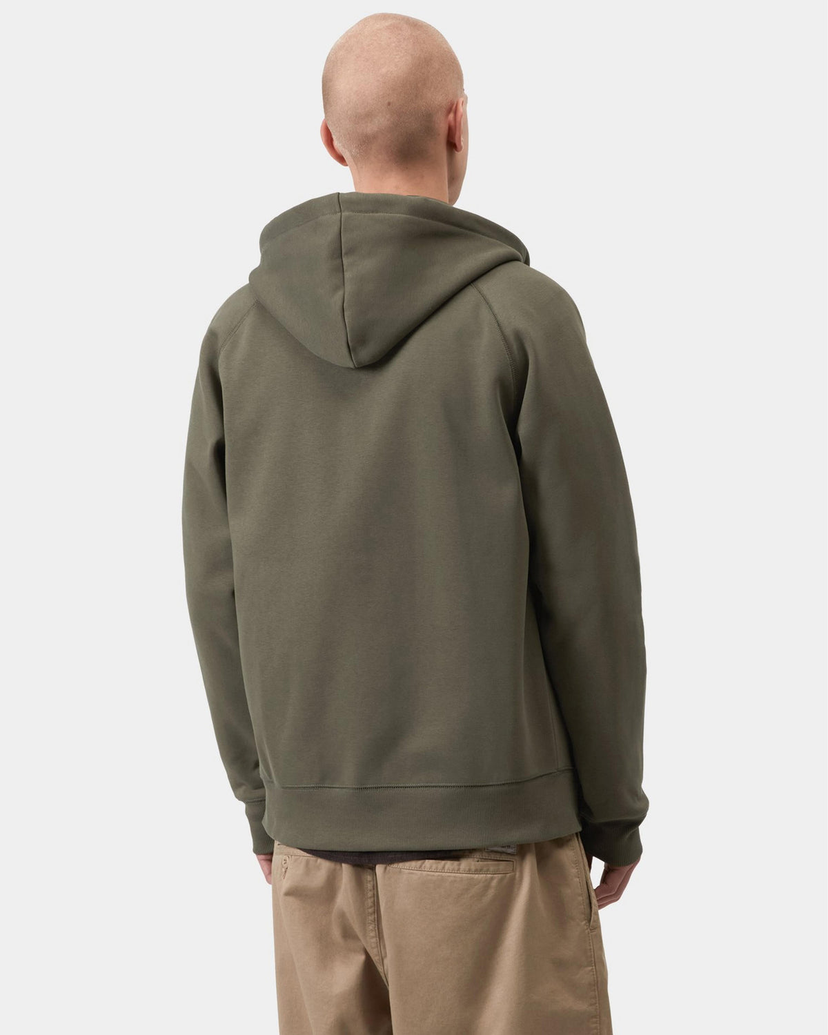 Carhartt WIP Hooded Chase Jacket - Leaf / Gold | Carhartt WIP Jackets & Coats | JEANSTORE