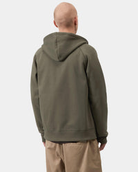 Carhartt WIP Hooded Chase Jacket - Leaf / Gold | Carhartt WIP Jackets & Coats | JEANSTORE