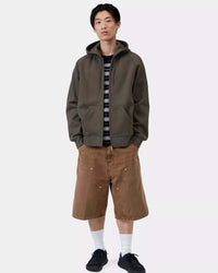 Carhartt WIP Hooded Chase Jacket - Shungite / Gold