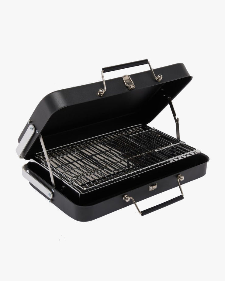 Edwin Portable Stainless Steel BBQ - Black