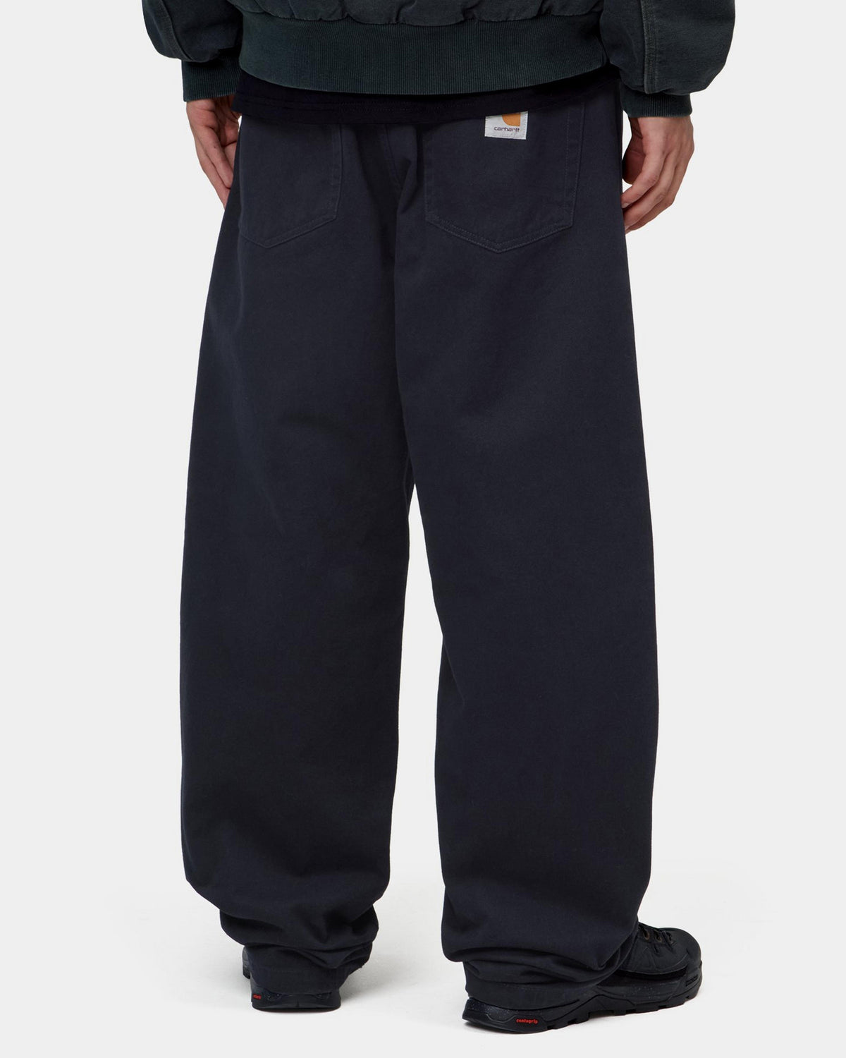 Carhartt WIP Landon Pant Loose Fit Trousers - Dark Navy Rinsed