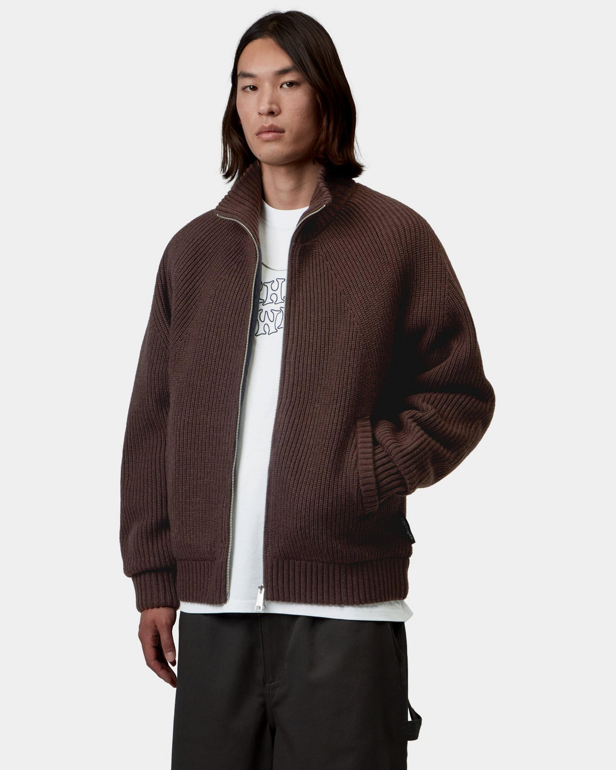 Carhartt WIP Banley Sweater Jacket - Palisander
