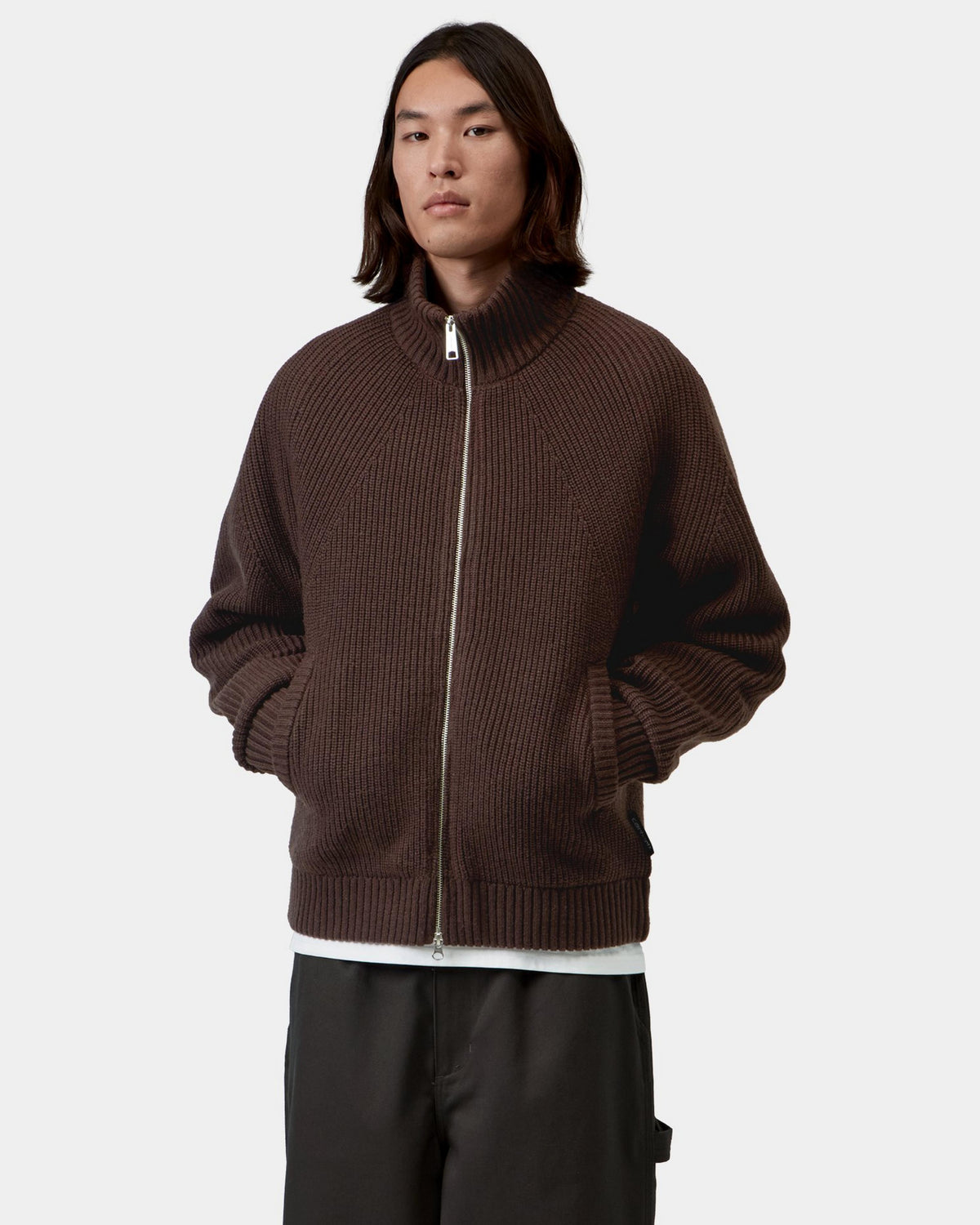 Carhartt WIP Banley Sweater Jacket - Palisander