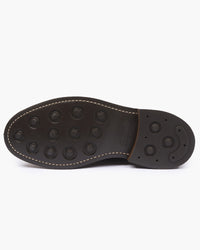 Trickers Simon Longwing Brogue Boot - Snuff Waxed Suede / Dainite Sole | Trickers Boots | JEANSTORE