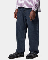 Carhartt WIP Aaron Pant Regular Tapered Mens Jeans - Blue Rinsed