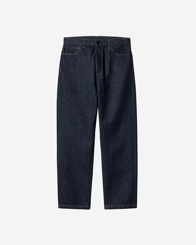 Carhartt WIP Aaron Pant Regular Tapered Mens Jeans - Blue Rinsed | Carhartt WIP Jeans | JEANSTORE