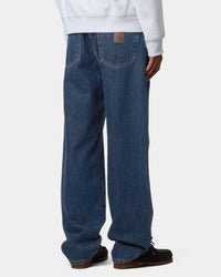 Carhartt WIP Aaron Pant Regular Tapered Mens Jeans - Blue Stone Washed | Carhartt WIP Jeans | JEANSTORE