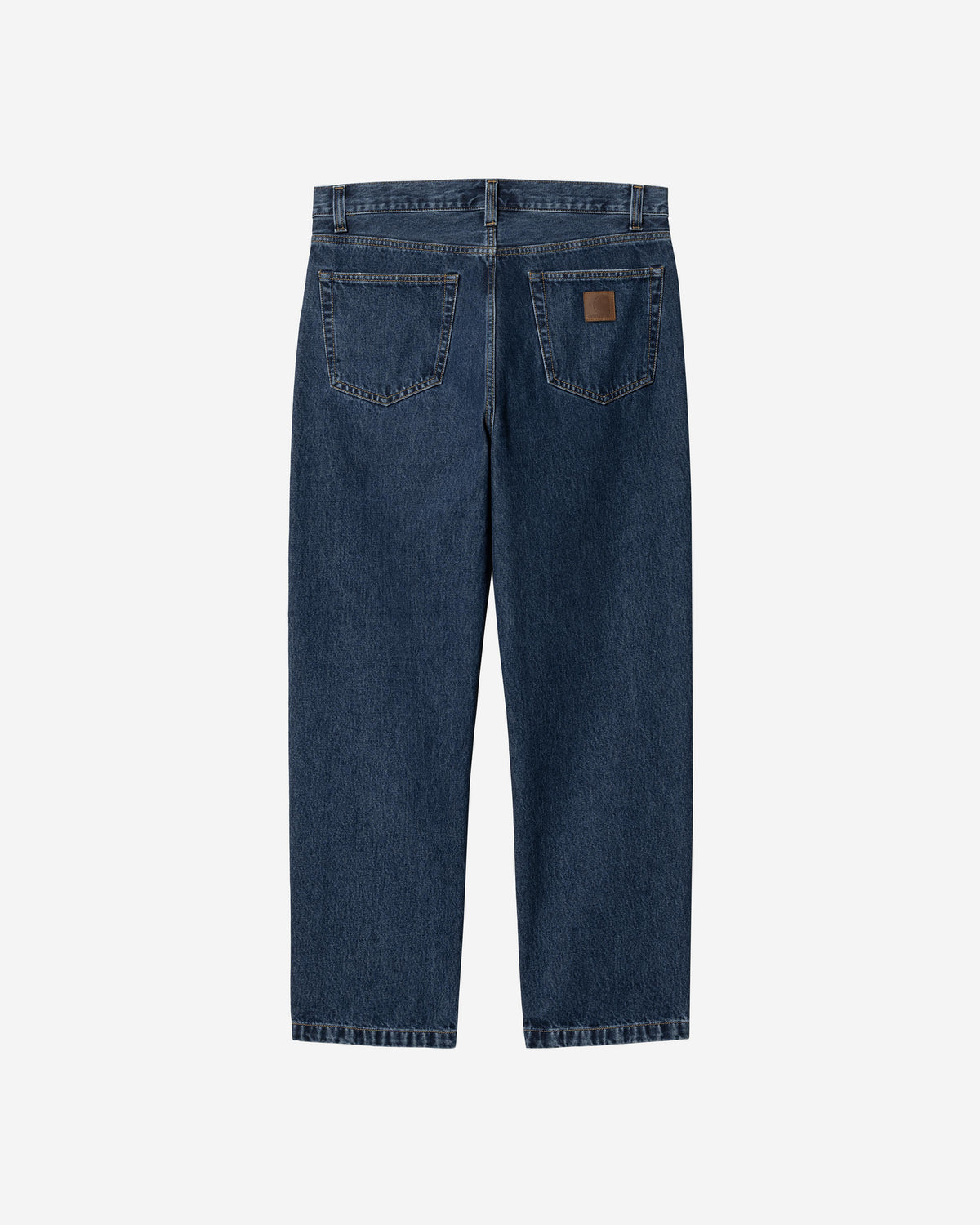 Carhartt WIP Aaron Pant Regular Tapered Mens Jeans - Blue Stone Washed | Carhartt WIP Jeans | JEANSTORE