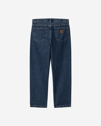 Carhartt WIP Aaron Pant Regular Tapered Mens Jeans - Blue Stone Washed | Carhartt WIP Jeans | JEANSTORE