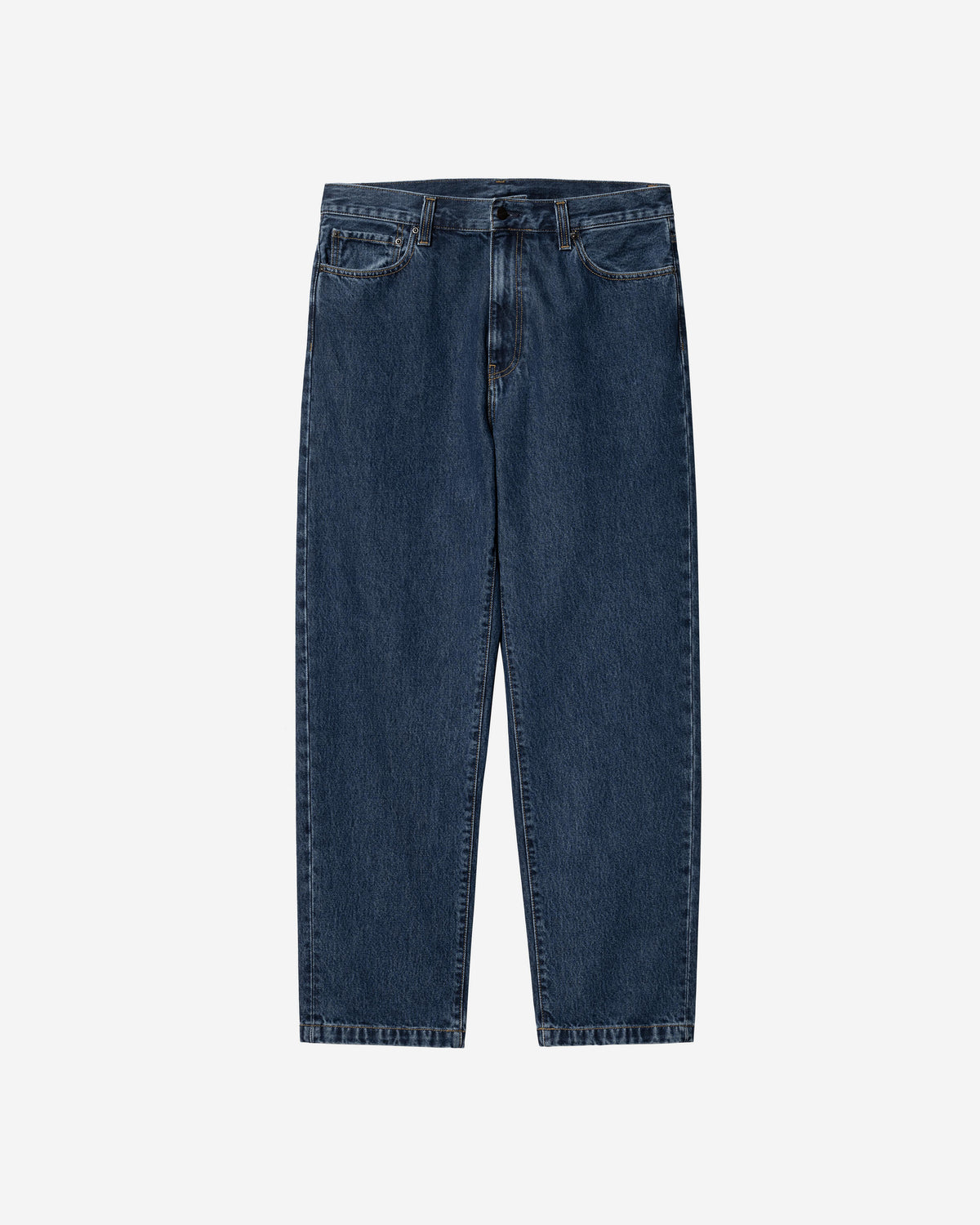 Carhartt WIP Aaron Pant Regular Tapered Mens Jeans - Blue Stone Washed | Carhartt WIP Jeans | JEANSTORE