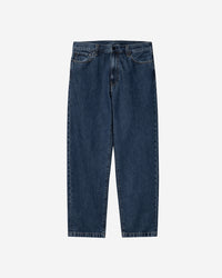 Carhartt WIP Aaron Pant Regular Tapered Mens Jeans - Blue Stone Washed | Carhartt WIP Jeans | JEANSTORE