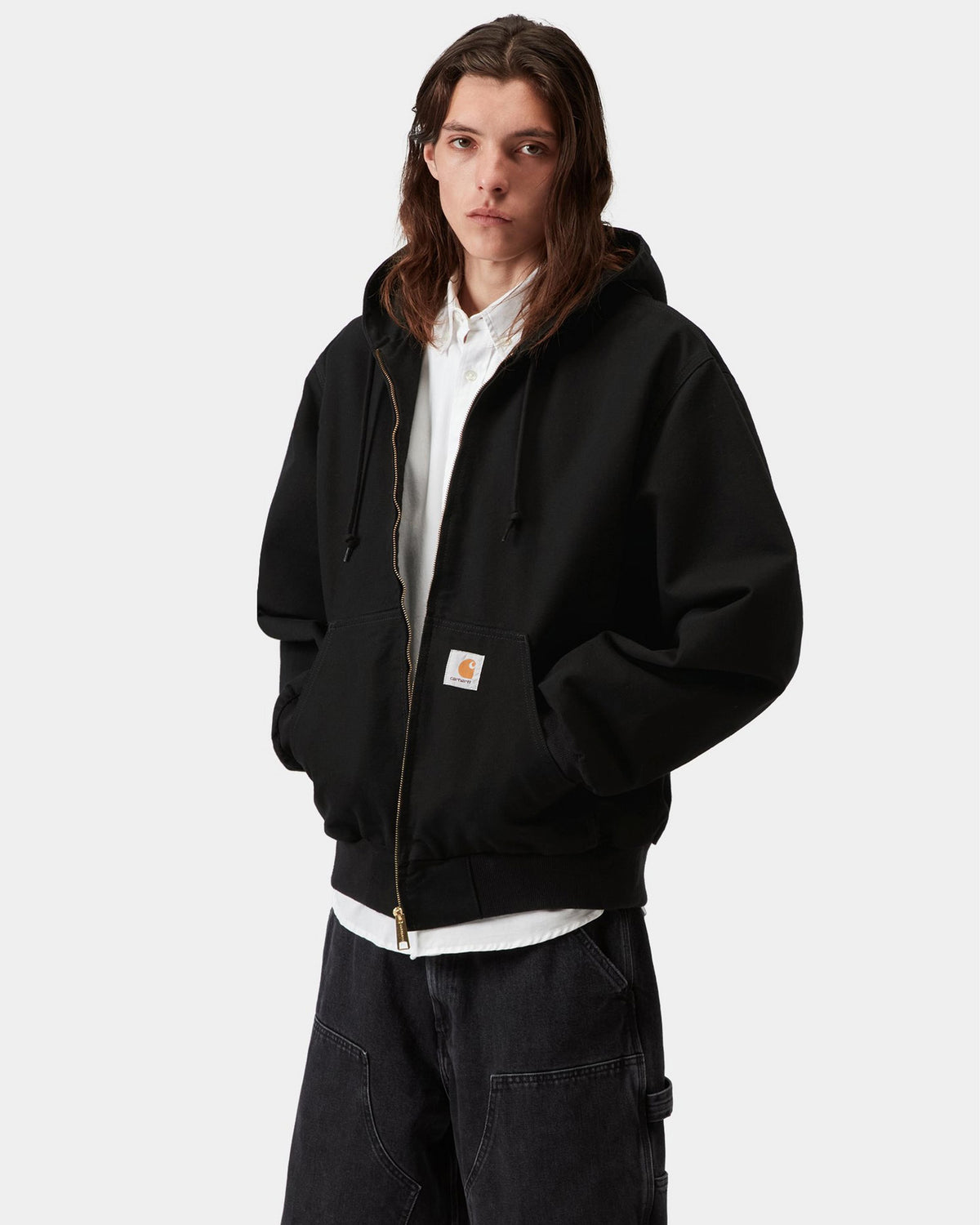 Carhartt WIP OG Active Jacket - Black Rinsed | Carhartt WIP Jackets & Coats | JEANSTORE