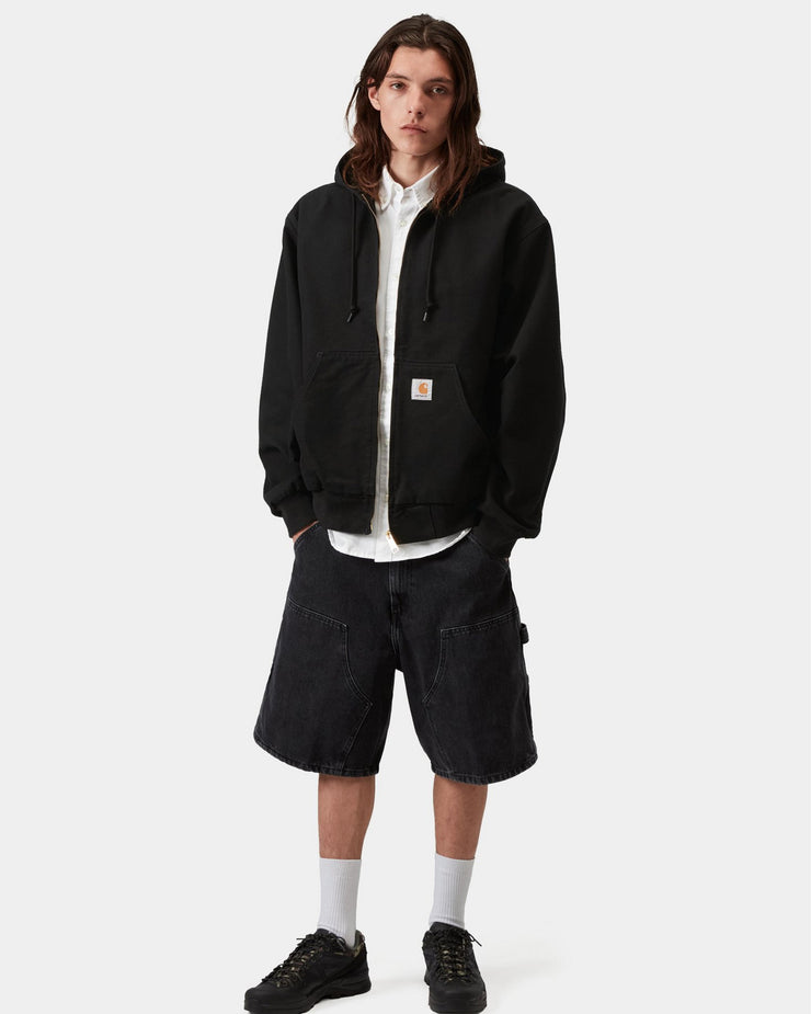 Carhartt WIP OG Active Jacket - Black Rinsed