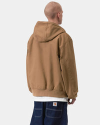 Carhartt WIP OG Active Jacket - Hamilton Brown Rinsed | Carhartt WIP Jackets & Coats | JEANSTORE