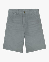 Carhartt WIP Single Knee Shorts - Cozy Blue Stone Canvas | Carhartt WIP Shorts | JEANSTORE