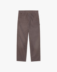 Carhartt WIP Single Knee Pant Relaxed Fit Canvas Trousers - Shale Stone Canvas | Carhartt WIP Chinos & Trousers | JEANSTORE