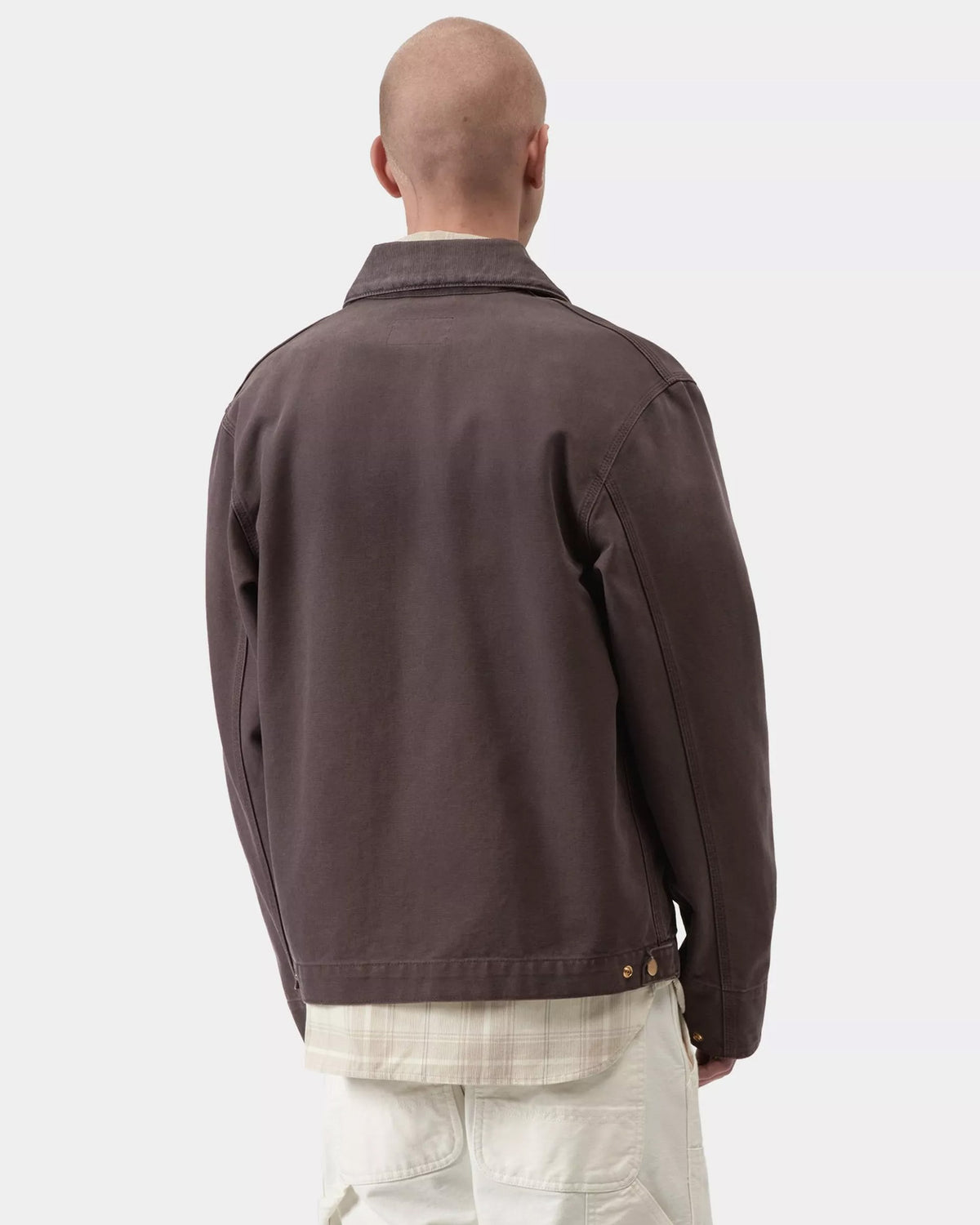 Carhartt WIP Detroit Jacket - Shale / Shale Stone Canvas