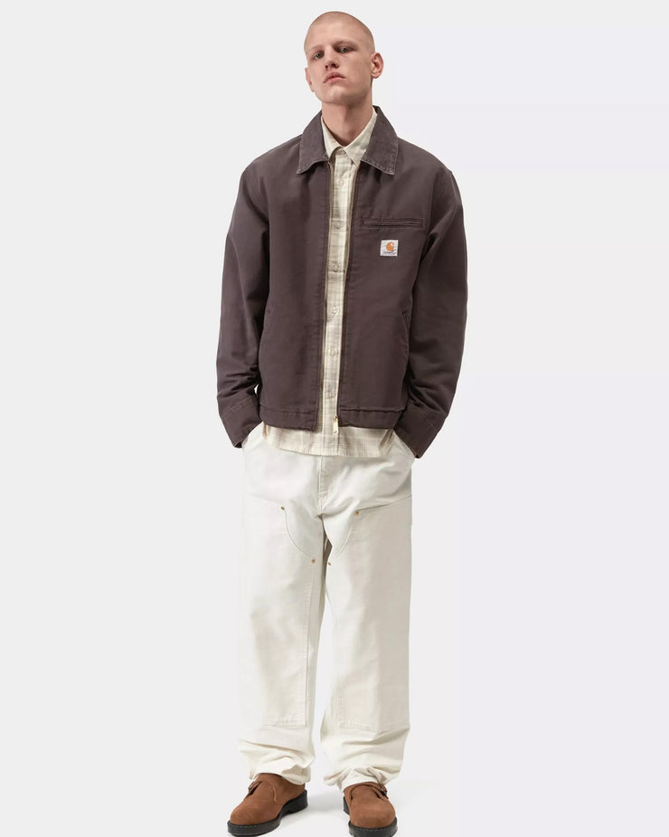 Carhartt WIP Detroit Jacket - Shale / Shale Stone Canvas